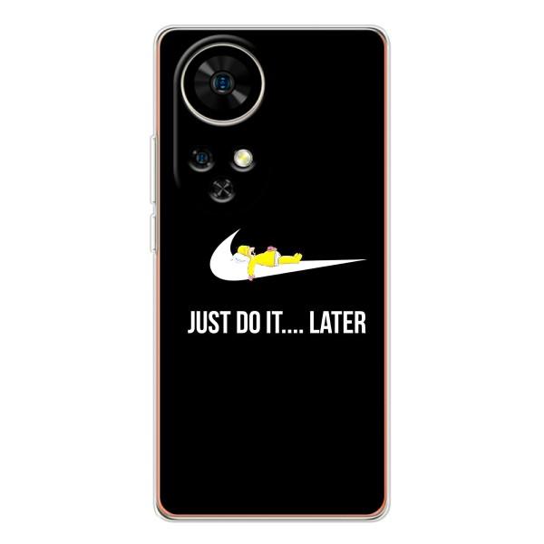 Чехол с логотипом Найк на Ulefone Note 17 Pro – Nike just do it