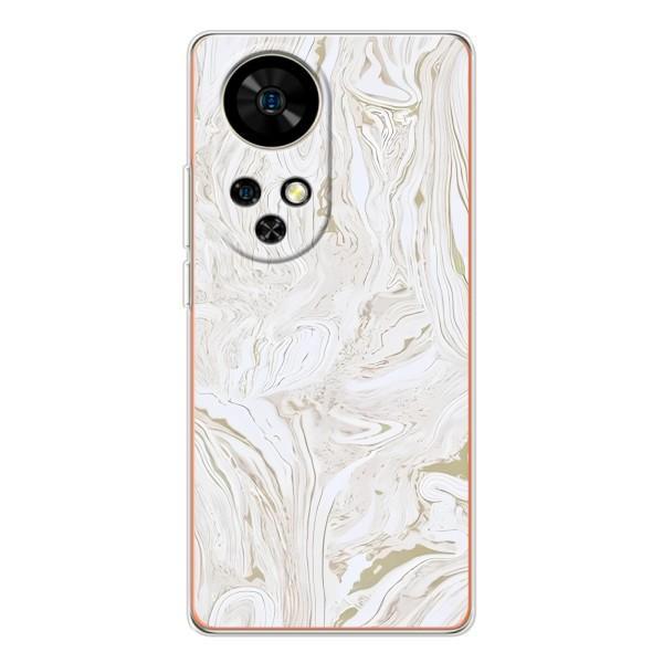 Мраморный чехол на Ulefone Note 17 Pro (VPrint) – Белый мрамор