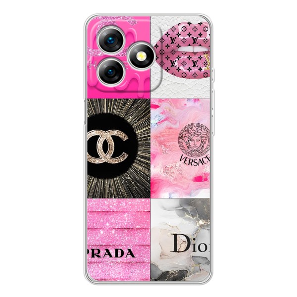 Чохол (Dior, Prada, YSL, Chanel) для Ulefone Note 18 Pro – Модніца