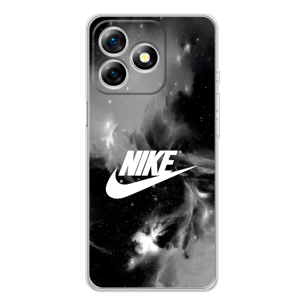 Чехол с логотипом Найк на Ulefone Note 18 Pro – Найк дымчатый