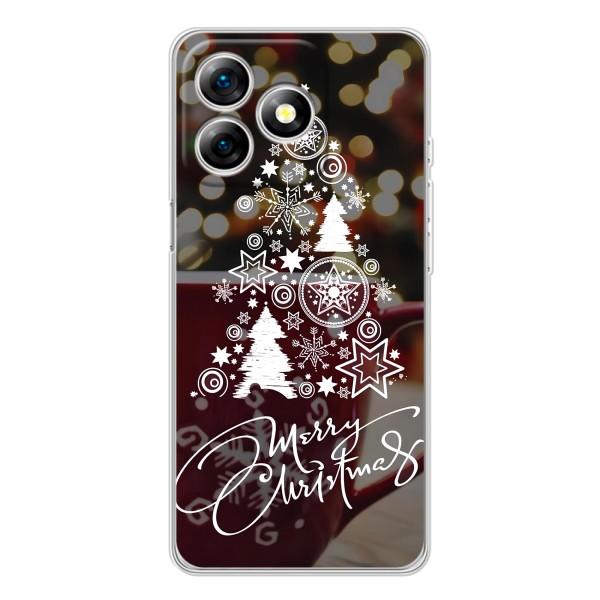 Різдвяні Чохли для Ulefone Note 18 Pro (VPrint) – Ялинка яскрава