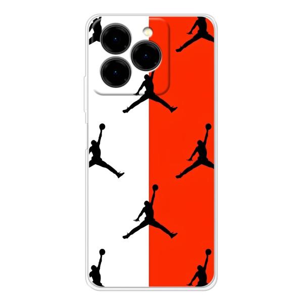 Чехлы для Ulefone Note 20 Pro - с картинкой JORDAN (AlphaPrint)