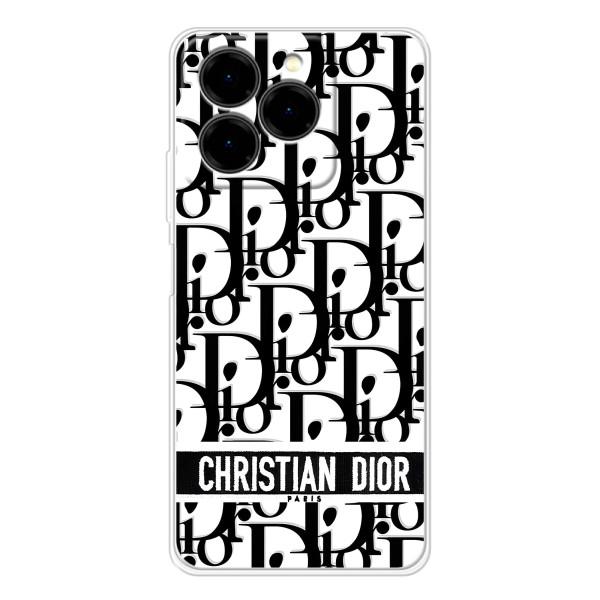 Чехол (Dior, Prada, YSL, Chanel) для Ulefone Note 20 Pro – Christian Dior