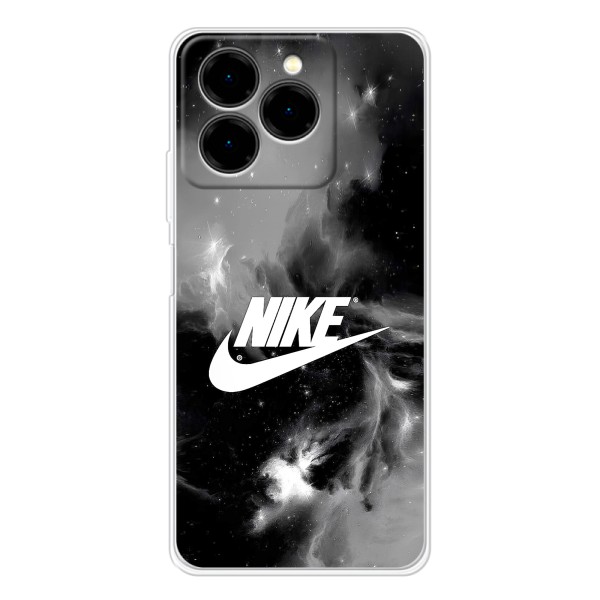 Чехол с логотипом Найк на Ulefone Note 20 Pro – Найк дымчатый