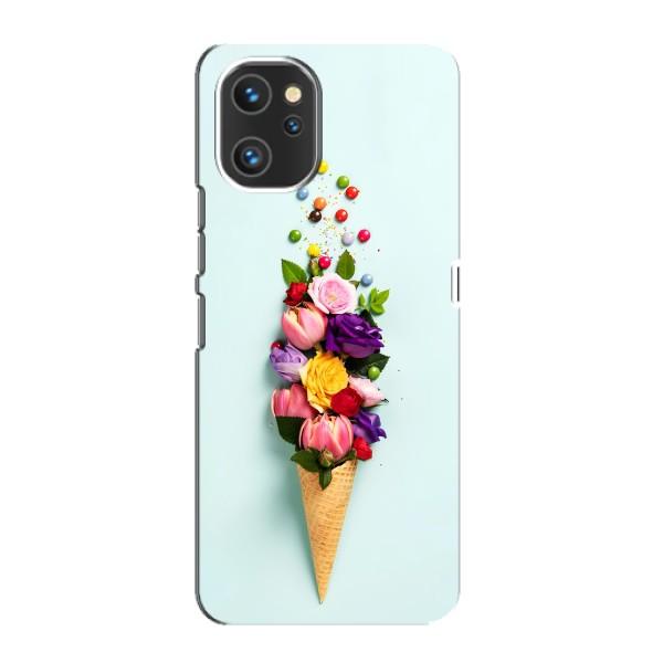 Чехлы с тематикой "ЦВЕТЫ" на Umidigi A13 Pro – Цветок-мороженное