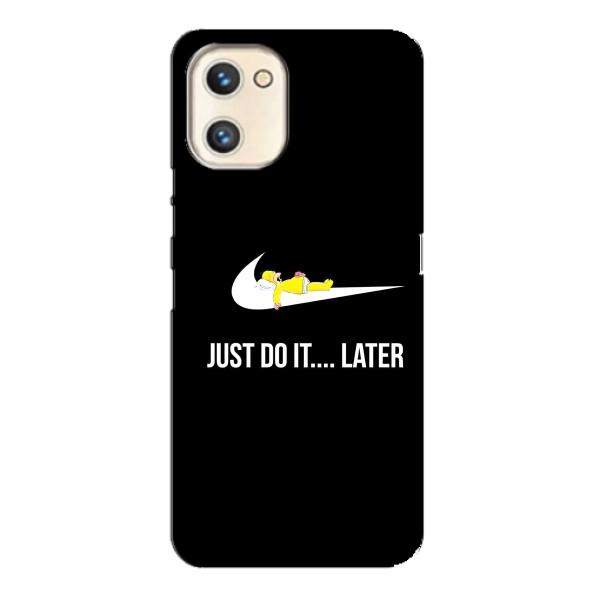 Чехол с логотипом Найк на Umidigi A13s – Nike just do it