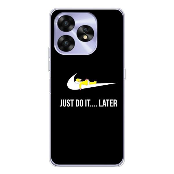 Чехол с логотипом Найк на UMIDIGI A15C – Nike just do it