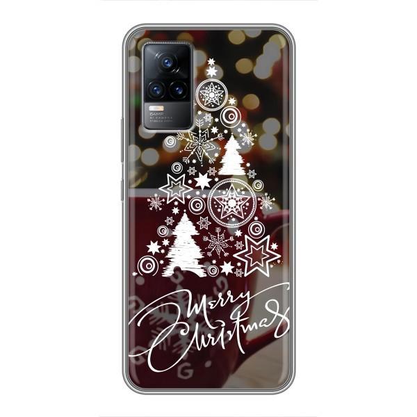 Рождественские Чехлы для Vivo S9 (VPrint) – Елочка узорная