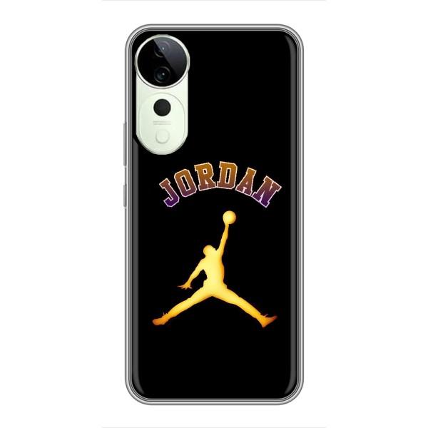 Чехлы для Vivo T3 Ultra - с картинкой JORDAN (AlphaPrint) – Jordan Gold