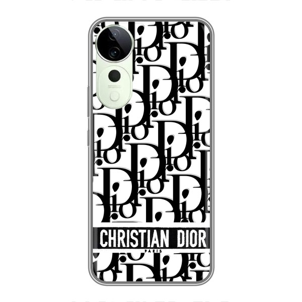 Чехол (Dior, Prada, YSL, Chanel) для Vivo T3 Ultra – Christian Dior