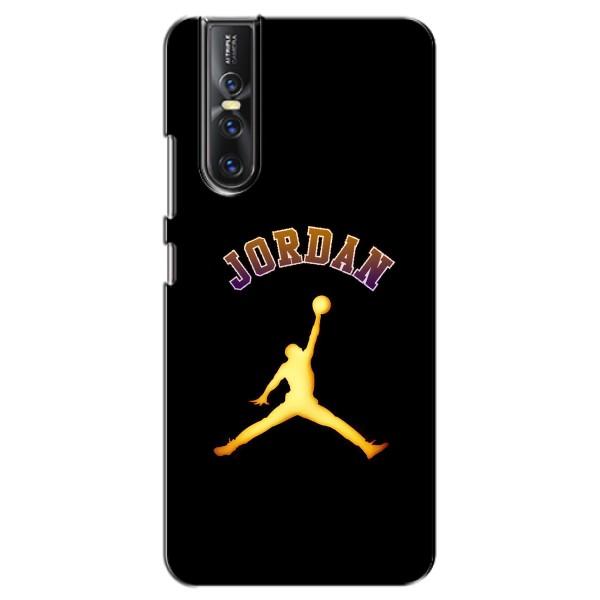 Чехлы для Vivo V15 Pro - с картинкой JORDAN (AlphaPrint) – Jordan Gold