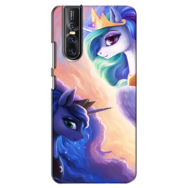 Чехол Unicorn на Vivo V15 Pro – Единорожки на тучках