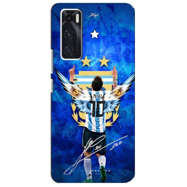 Чехлы для ViVO V20 se (Leo чемпион) (AlphaPrint) – Месси сборная