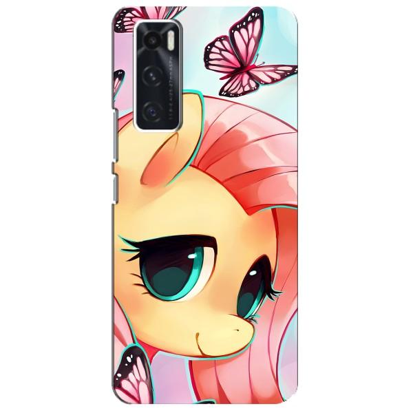 Чехол для Виво В20 се - (Единорожки - Новинки) (AlphaPrint) – Племя единорогов