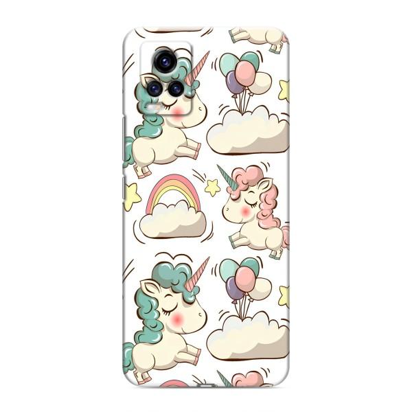 Чохол для ВайВiВi В20 - (Єдинорожки - Новинки) (AlphaPrint) – Єдиноріжки