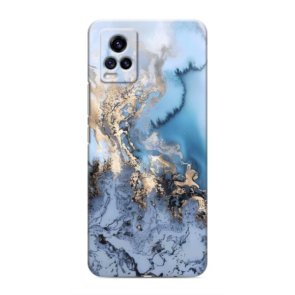 Мраморный чехол на ViVO V20 (VPrint) – Нежный мрамор