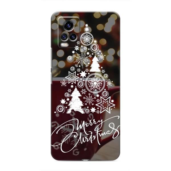 Різдвяні Чохли для ViVO V20 (VPrint) – Ялинка яскрава