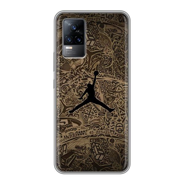 Чехлы для Vivo V21 - с картинкой JORDAN (AlphaPrint) – Logo Jordan