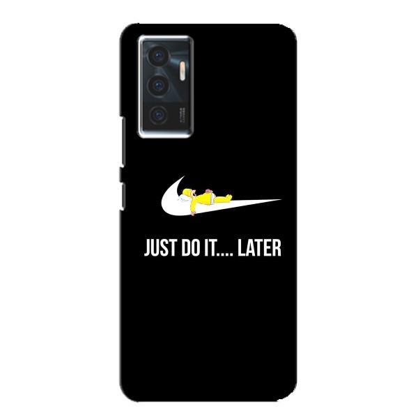 Чехол с логотипом Найк на Vivo V23e – Nike just do it