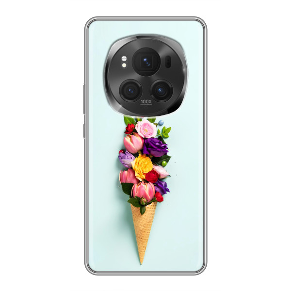 Чохли з тематикою "КВІТИ" на ViVO X200 PRO – Квітка-морозиво