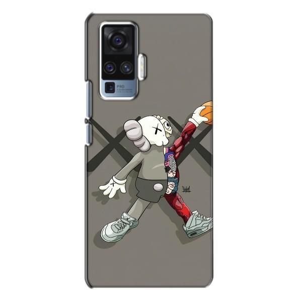 Чехлы для Vivo X50 Pro - Bearbrick Louis Vuitton (PREMIUMPrint) – Беарбрик Джордан