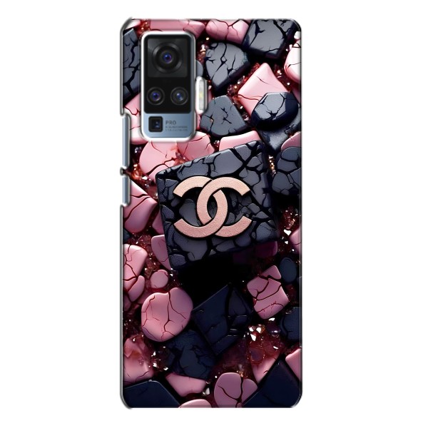 Чехол (Dior, Prada, YSL, Chanel) для Vivo X50 Pro – Шанель