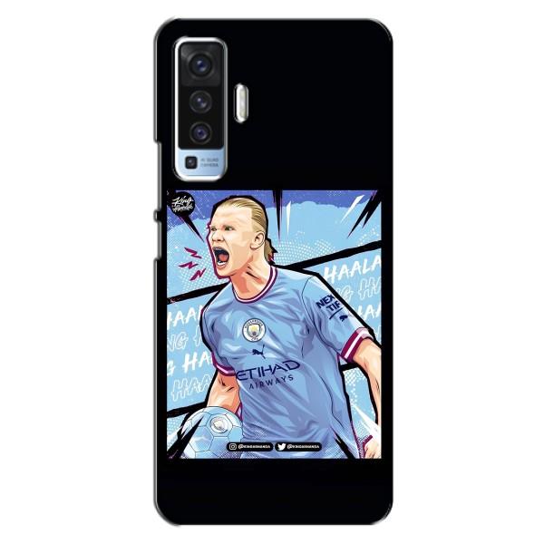 Чехлы с футболистом Ерлинг Холанд для Vivo X50 (AlphaPrint) – гол Эрлинг Холланд