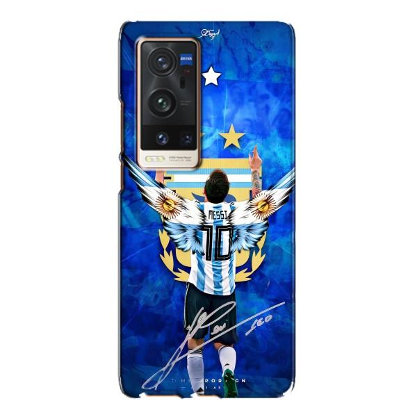Чехлы для Vivo X60 Pro Plus (Leo чемпион) (AlphaPrint) – Месси сборная