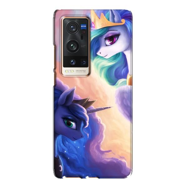 Чехол для Виво Х60 Про Плюс - (Единорожки - Новинки) (AlphaPrint) – Единорожки