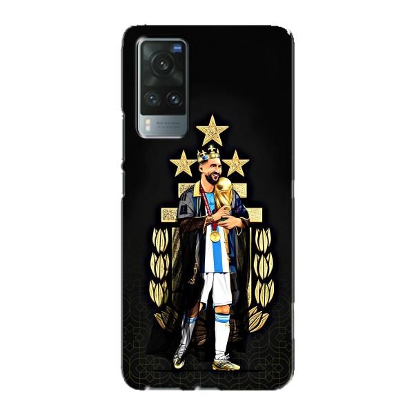 Чехлы для Vivo X60 (Leo чемпион) (AlphaPrint) – Месси Король