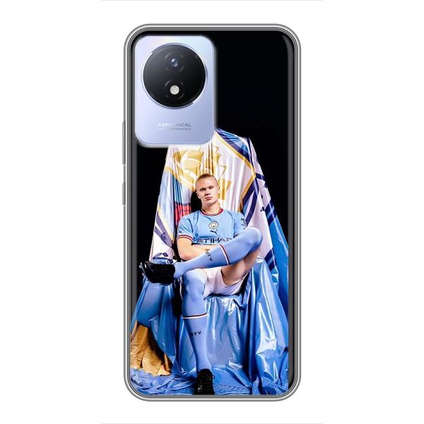 Чехлы с футболистом Ерлинг Холанд для Vivo Y02 (AlphaPrint) – футболист Холанн