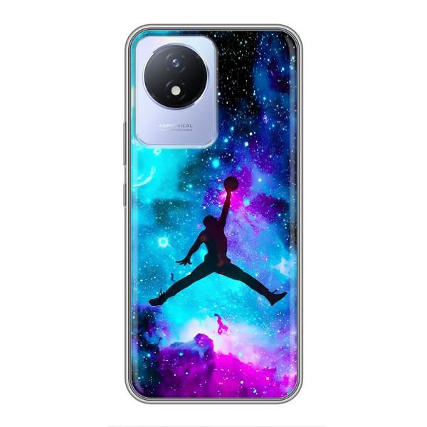 Чехлы для Vivo Y02 - с картинкой JORDAN (AlphaPrint) – Яркий Джордан