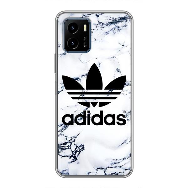 Чехлы Адидас для Vivo Y15s (AlphaPrint) – Адидас на мраморе