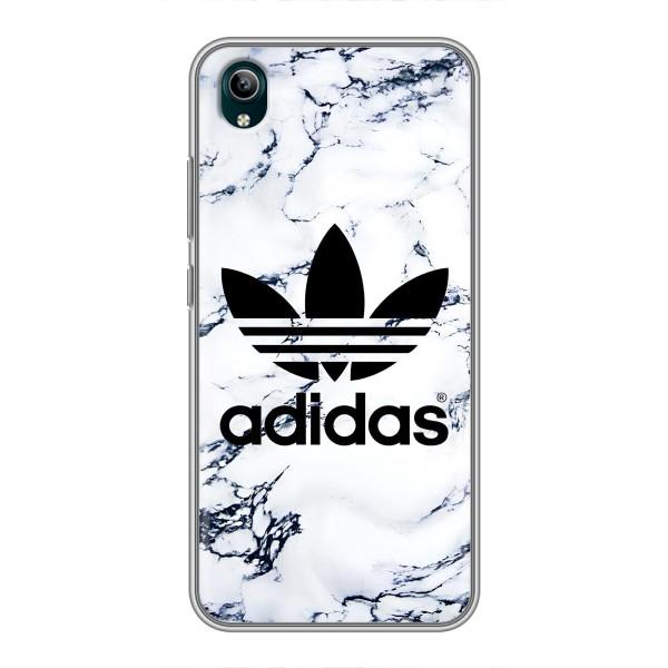 Чохли Адидас для ViVO Y1s (AlphaPrint) – Адідас на мраморі