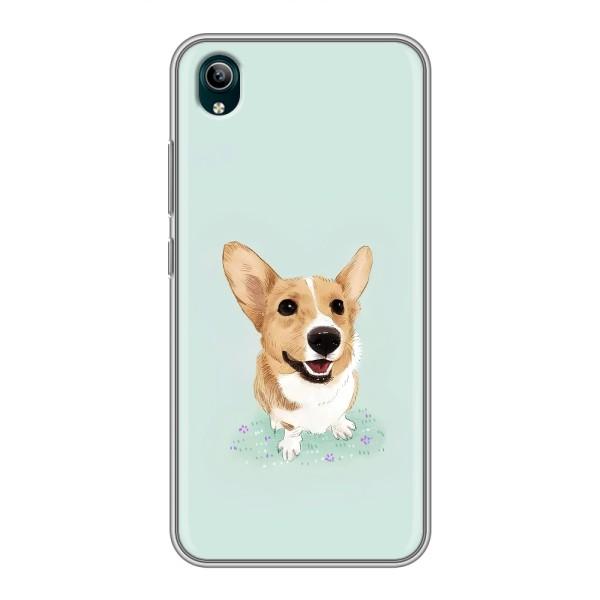 Чехлы с собаками для ViVO Y1s (VPrint) – Корги