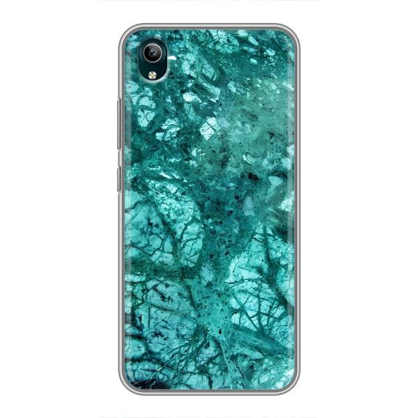 Мраморний чехол на ViVO Y1s (VPrint) – Зелений мрамор
