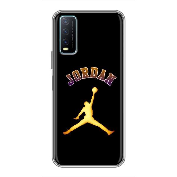 Чехлы для ViVO Y20 - с картинкой JORDAN (AlphaPrint) – Jordan Gold