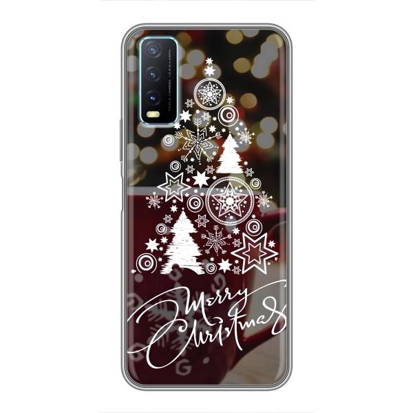 Різдвяні Чохли для ViVO Y20 (VPrint) – Ялинка яскрава