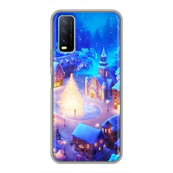 Різдвяні Чохли для ViVO Y20 (VPrint) – Різдвяне місто