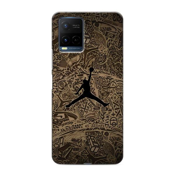 Чехлы для Vivo Y21 / Y21s - с картинкой JORDAN (AlphaPrint) – Logo Jordan