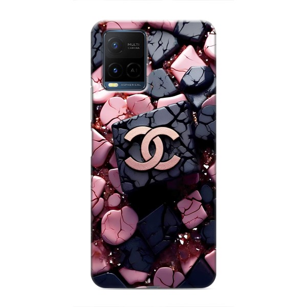 Чохол (Dior, Prada, YSL, Chanel) для Vivo Y21 / Y21s – Шанель