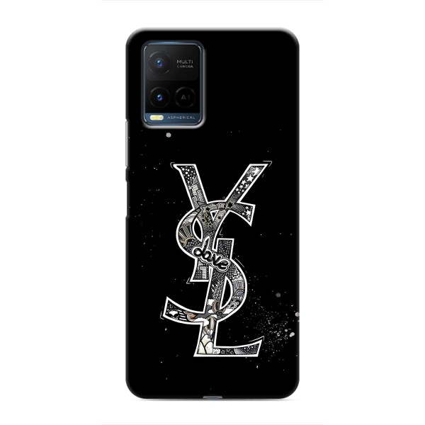 Чохол (Dior, Prada, YSL, Chanel) для Vivo Y21 / Y21s – YSL
