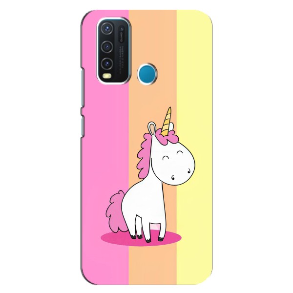Чехол Unicorn на ViVO Y30 – Радужный Единорог
