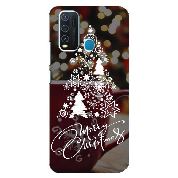 Різдвяні Чохли для ViVO Y30 (VPrint) – Ялинка яскрава