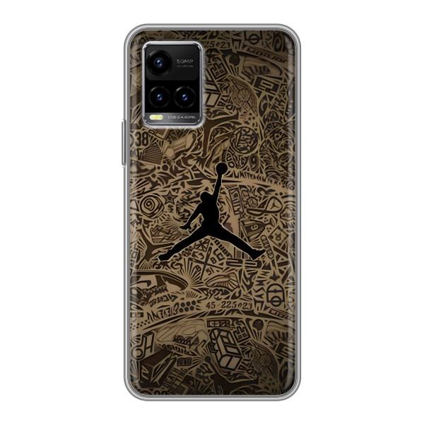 Чехлы для Vivo Y33s - с картинкой JORDAN (AlphaPrint) – Logo Jordan