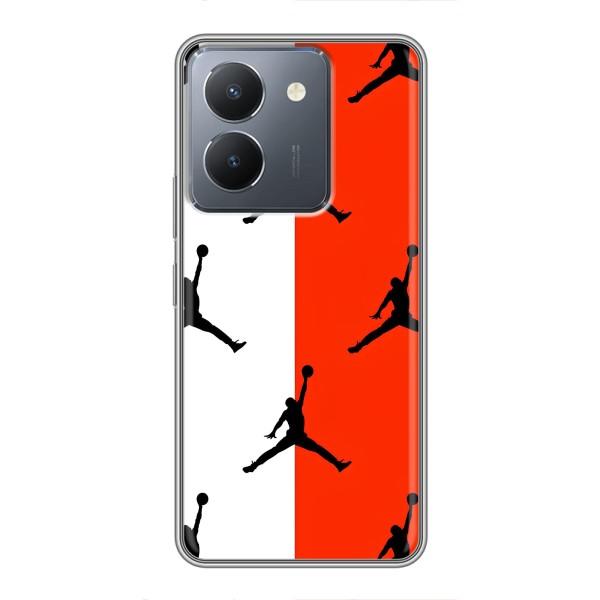 Чехлы для VIVO Y36 - с картинкой JORDAN (AlphaPrint) – Лого Джордан
