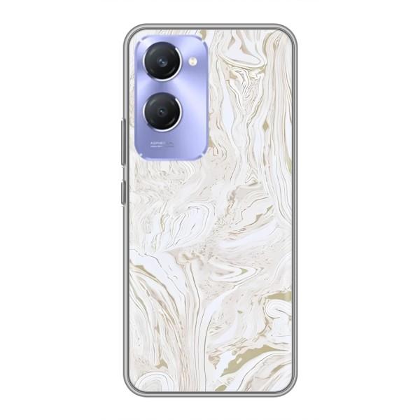 Мраморный чехол на Vivo Y36c (VPrint) – Белый мрамор