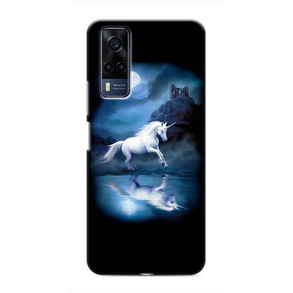 Чехол для ВиВО Y51 (2020) - (Единорожки - Новинки) (AlphaPrint) – Единорог