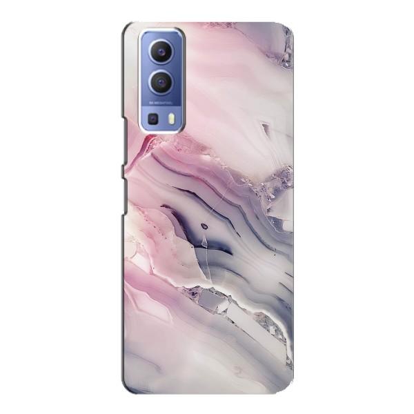 Мраморний чехол на Vivo Y72 (VPrint) – Пурпурний Мрамор