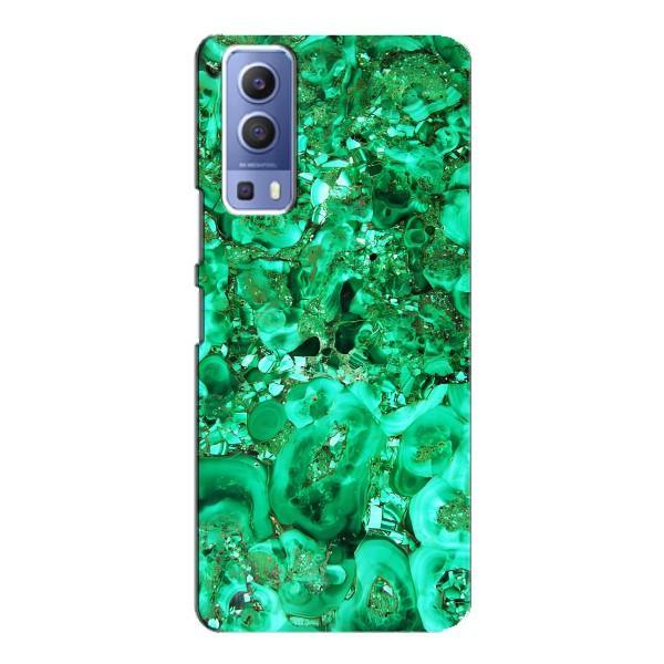 Мраморний чехол на Vivo Y72 (VPrint) – Салатовий Мрамор